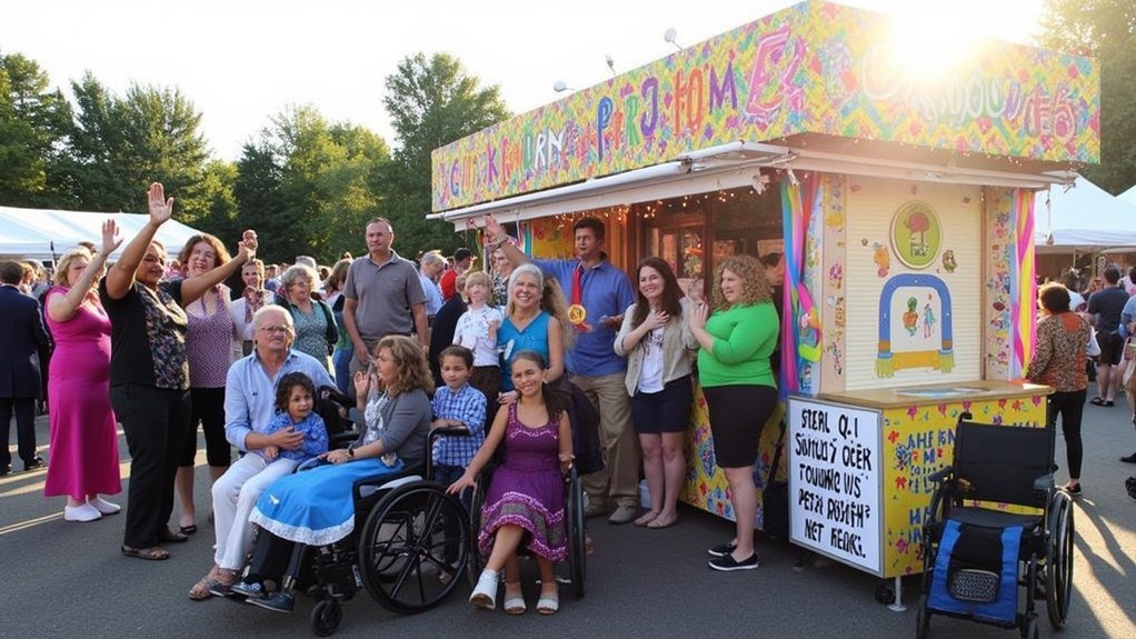 accessible photo booth design