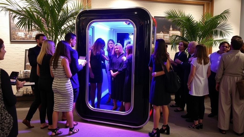 booths at open houses