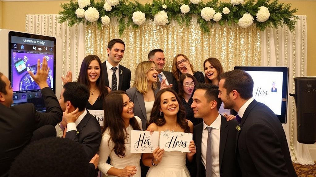 wedding photo booth features